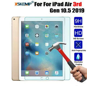 For Apple iPad Mini Air 2 3 Pro 11 Tempered Glass Screen Protector Film Shield - Picture 1 of 17