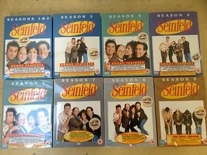SEINFELD Series 1-9 Complete Season 1 2 345678 9 Original Sealed UK Region 2 DVD - Picture 1 of 12