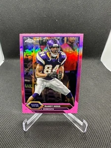 2023 Topps Composite - #13 Randy Moss - Chrome Pink Refractor - Picture 1 of 2