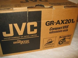 JVC GR-AX201 Compact VHS-C Camcorder Video Tape Movie Camera Tested & Working - Picture 1 of 10