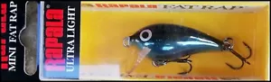 SEÑUELOS DE PESCA RAPALA MINI FAT RAP MFR 3 cm CBN (Carbono) color - Imagen 1 de 2