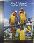 2001 Captain Morgan Parrot Bay Rum Ad Puerto Rican Coconut Beach Tropical Rico