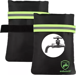 2-Pack Outdoor Faucet Covers, 8.5″x5.9″x1.9″ Insulation Waterproof Frost Free - Picture 1 of 12