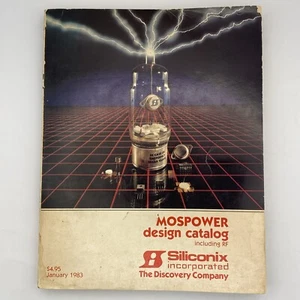 Catálogo de diseño Siliconix MOSPower enero 1983 manual electrónico incluye RF - Imagen 1 de 17