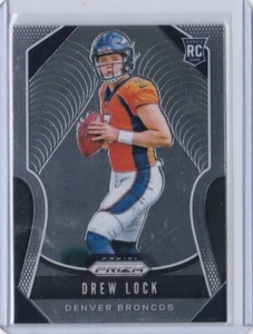 2019 Panini Prizm Rookie Drew Lock #304 Denver Broncos - New York Giants - Picture 1 of 2