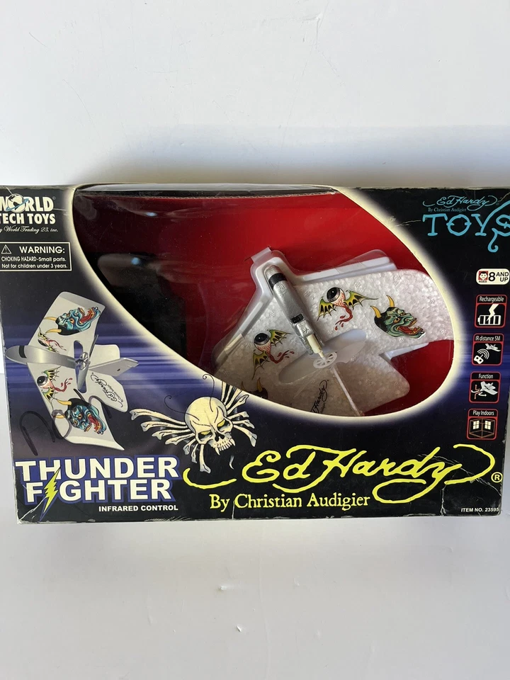Avión de control Ed Hardy Thunder Fighter Infared de Christian Audigier Foto 1 de 4