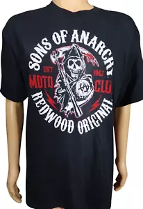 Sons Of Anarchy Redwood Original Black T Shirt Sz XL New NWT - Picture 1 of 4