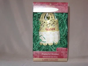 Sello que suena en Navidad láser galería campana adorno 1999 ~ NUEVO - Imagen 1 de 1