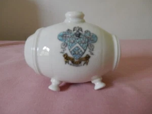Crested China - Old Swiss vinegar Bottle - Goss Birkdale crest - Picture 1 of 3