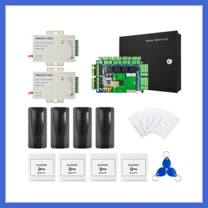 Kit de panel de control de acceso y caja de alimentación de voltaje AC 230 o 110 RFID ID 125HKhz - Imagen 1 de 24