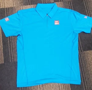 Camiseta de juego de tenis UNIQLO Novak Djokovic, 2016 US Open L TALLA (US M) - Imagen 1 de 5