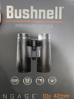 Bushnell Engage 10x42mm Binocular - Black - Image 1 of 2
