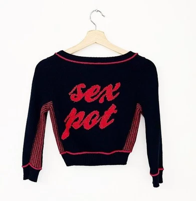 Cárdigan vintage Betsey Johnson Foto 1 de 2