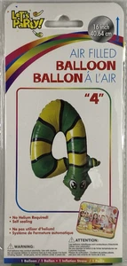 Balloon Air Filled "Snake 4" Self Sealing 16" - Picture 1 of 5