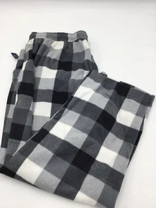 Club Room Men's Fleece Pajama Pant Black White Multi XXL - Picture 1 of 2