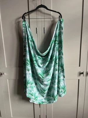 Melissa Odabash Sarong In Palm Tree Pattern.  Holidays:beach - Image 1 of 4