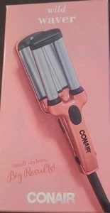 Conair Wild Waver S8N Perfect For On The Go Styling Mini Pink - Tested and Works - Picture 1 of 4