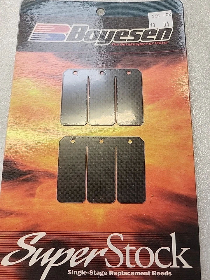 BOYESEN SSC102 SSC102 Super Stock Reed Set carbon - honda - Image 1 of 3