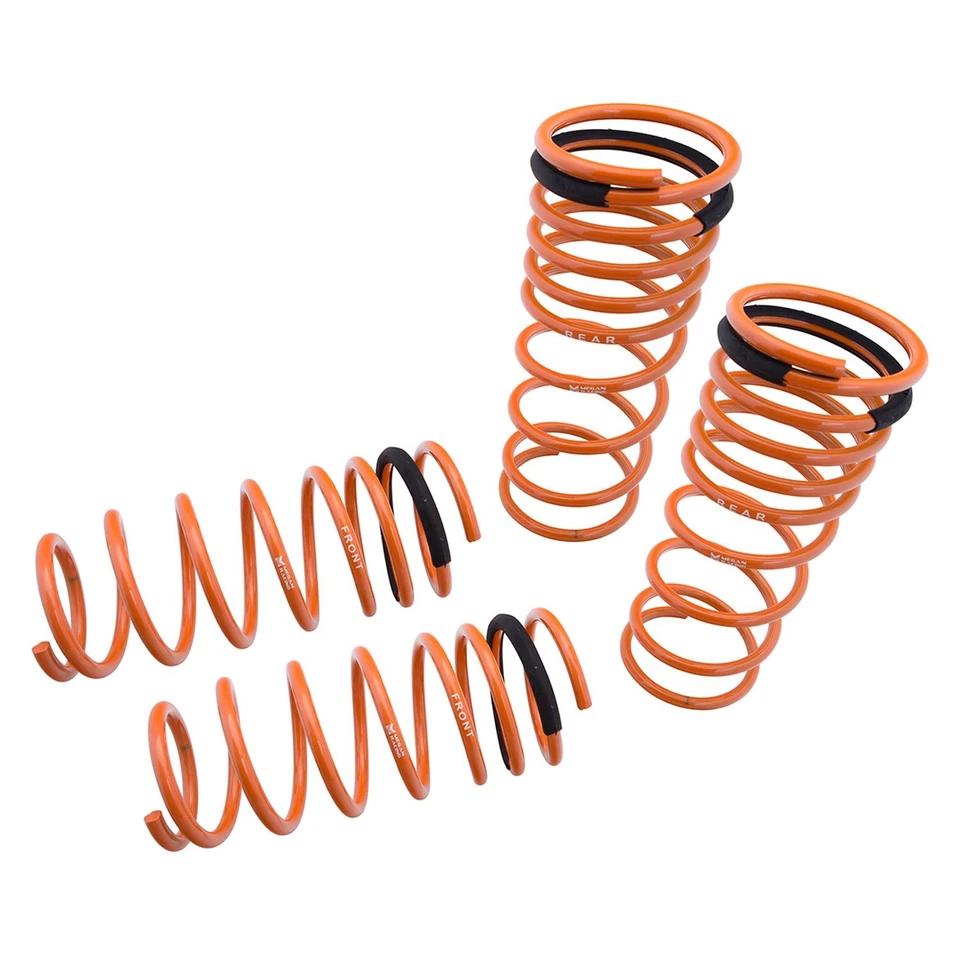 For Toyota Corolla 84-87 1.85" x 1.85" Front & Rear Lowering Coil Springs Foto 1 de 2