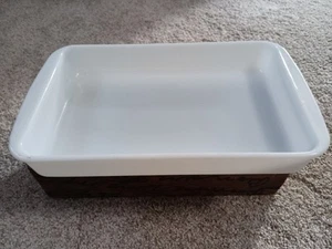 Vintage Pyrex 232 White Opal Milk Glass Oblong Baking Dish 11 3/4 x 7 1/2 x1 3/4 - Picture 1 of 11