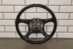 99-02 Chevy GMC GMT800 Leather Steering Wheel OEM Graphite 12D - Picture 1 of 16