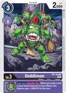Goblimon - BT6-069 - C - Double Diamond #BT6-069 Digimon TCG - Picture 1 of 1