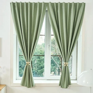 Fácil Instalación Simple Cortina Verano Ventana Sombreado Paño Sin Perforación Alquiler - Imagen 1 de 20