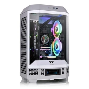 Case computer desktop ATX THERMALTAKE Tower 300 Limestone - Photo 1/1