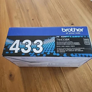 Genuine Brother TN433BK / TN-433BK High Yield Black Toner Cartridge HL-L8260CDW - Picture 1 of 9