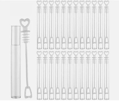 60 Pcs Mini Bubble for party Bulk Heart - Image 1 of 4