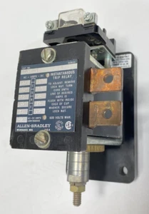 ALLEN BRADLEY 809-A10E Instantaneous Trip Current Relay NO/NC Adjustable 21-61A - Picture 1 of 8