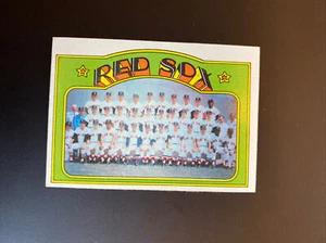 1972 Topps #328 Boston Red Sox Teamkarte * EX+ - Bild 1 von 2