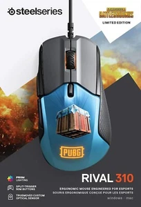 SteelSeries Gaming Mouse Rival 310 PUBG AZUL - Imagen 1 de 5