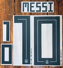 2018 World Cup WC Argentina #10 MESSI Home Soccer Name set