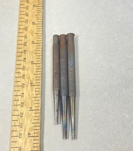 Vintage Nail Set Lot 3 Pc Nail Punch - Picture 1 of 4