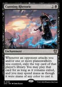 *MtG: 2x CUNNING RHETORIC - Commander: Outlaws of Thunder Junction Rare* - Bild 1 von 1