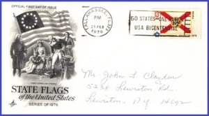 USA3 #1659 ADDR ARTCRAFT FDC   Florida State Flag - Picture 1 of 1