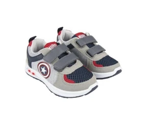 MARVEL AVENGERS Jungen LED Halbschuh Sneaker Schuhe Klettverschluss Turnschuhe - Bild 1 von 2