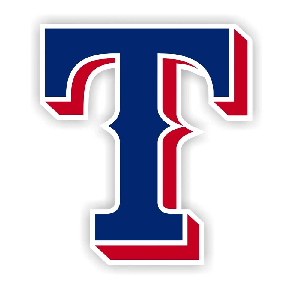 Texas Rangers MLB Weather Resistant Vinyl Die Cut Sticker Decal 04 - Image 1 of 1