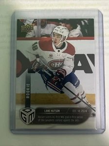 UD Game Dated Moments 2024-25 Lane Hutson #32 Rookie Card /1199 - Bild 1 von 2