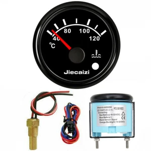 Medidor de temperatura del agua de 52 mm con sensor transmisor 287,4-22,4 ohmios 40-120C para automóvil marino - Imagen 1 de 6