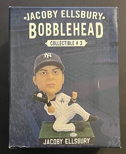 2015 NEW YORK YANKEES JACOBY ELLSBURY LIMITED EDITION COLLECTIBLE BOBBLEHEAD - Picture 1 of 5