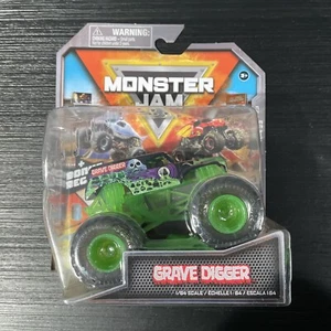 Monster Jam LKW GRAVE DIGGER 1:64 Serie 23 durchscheinende transparente Reifen 2022 - Bild 1 von 7