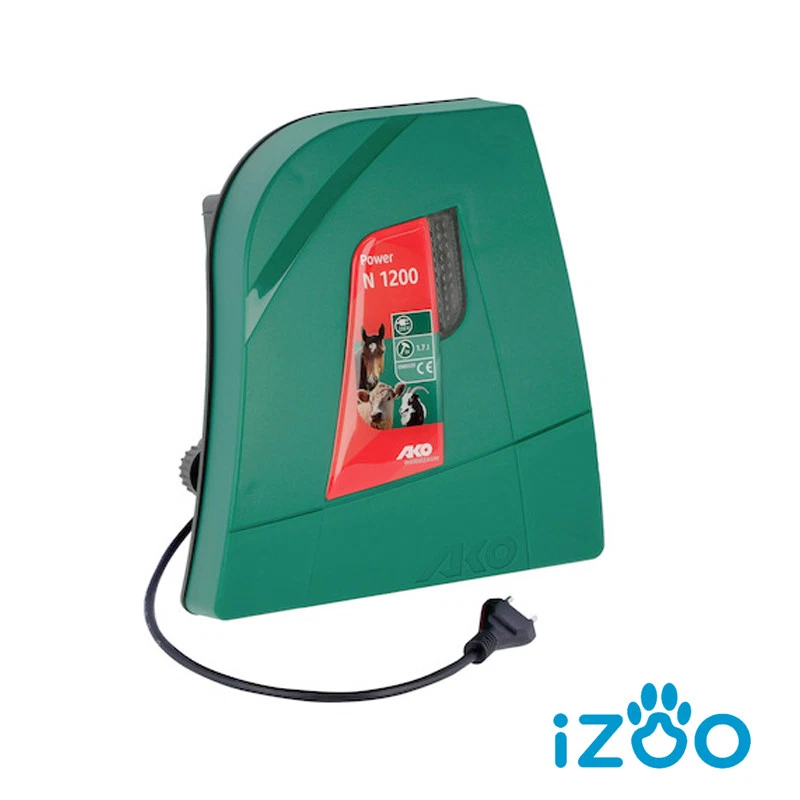 RECINTO ELETTRICO AKO N 1200 - ELETTRIFICATORE DA 230 V PER PASCOLO RECINZIONE