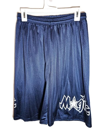 Vintage JK Star NBA Orlando Magic Basketball Jersey Shorts Blue White Mens Sz XL Cover