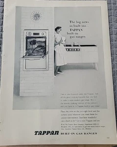 Tappan 1955 horno incorporado cocina diseño mediados de siglo electrodoméstico anuncio - Imagen 1 de 1