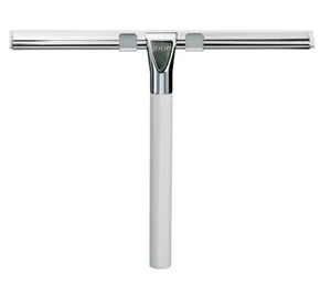 JOOP! Glaswischer Glasabzieher Dusche chrom weiß Wandhalterung Bad Accessoires  - Bild 1 von 1