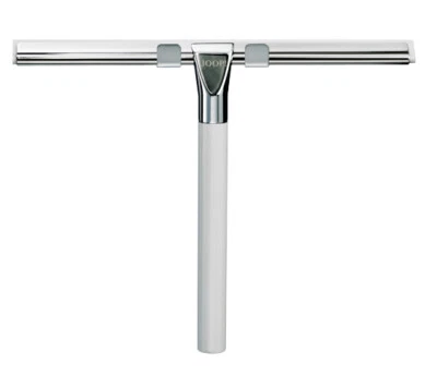 JOOP! Tergicristallo estrattore vetro doccia cromato bianco supporto a parete accessori bagno