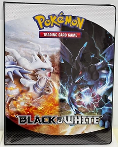 Pokemon Trading Card Game Black and White Album Binder with 127 cards!! - Picture 1 of 11
