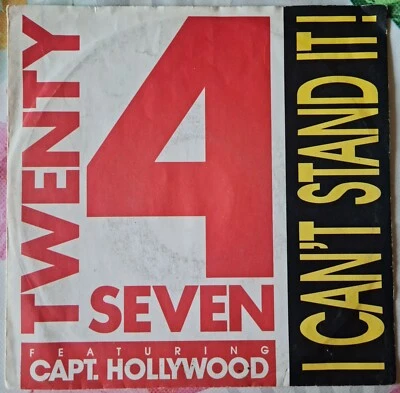 Schallplatte Single -- Twenty 4 Seven featuring Capt. Hollywood - I Can`t Stand - Bild 1 von 4